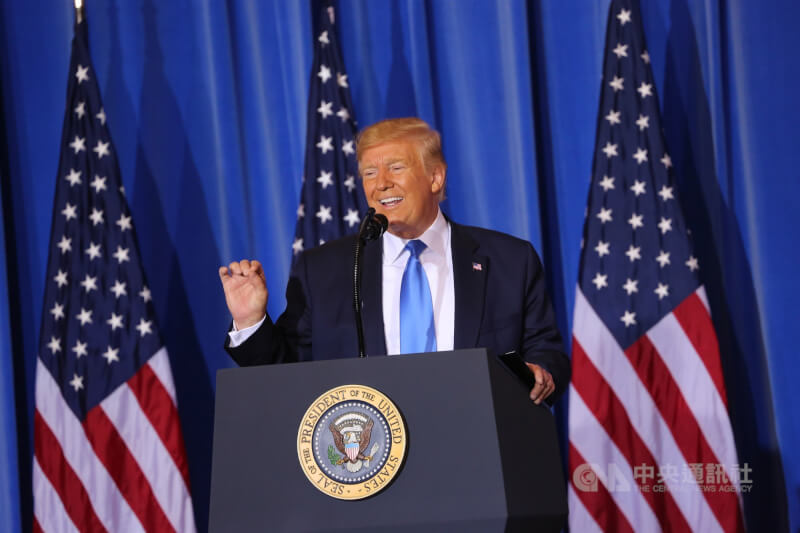 伊朗因物價高漲及經濟停滯爆發示威活動，伊朗當局持續鎮壓。美國總統川普指出，美方「準備好提供協助」。圖為美國總統川普。（中央社檔案照片）
