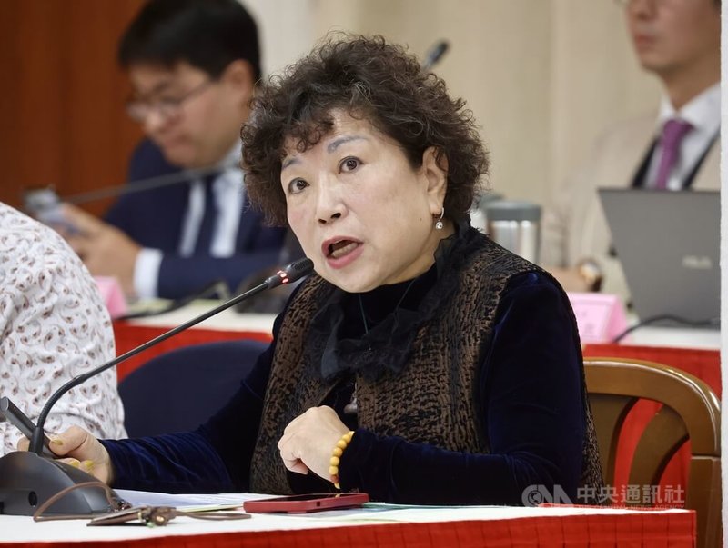 立法院14日舉行全院委員會「對總統提出彈劾案」公聽會,國民黨黨團推薦學者專家游毓蘭發言。中央社記者張皓安攝 115年1月14日