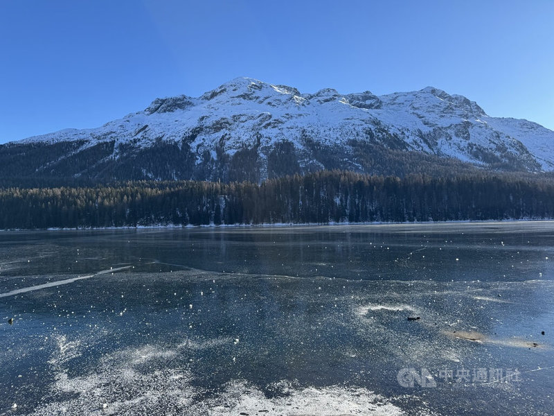瑞士推動申辦2038冬奧,聖莫瑞茲也是瑞士國際知名的冬季運動聖地。中央社記者郭芳君蘇黎世攝 115年1月14日