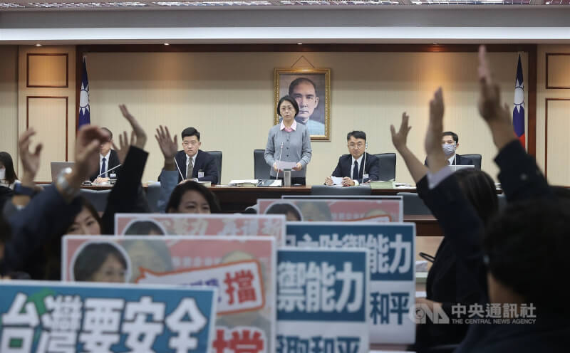 立法院程序委員會去年12月23日再度遭到封殺預算規模達新台幣1.25兆元的「強化防衛韌性及不對稱戰力計畫採購特別條例草案」。（中央社檔案照片）