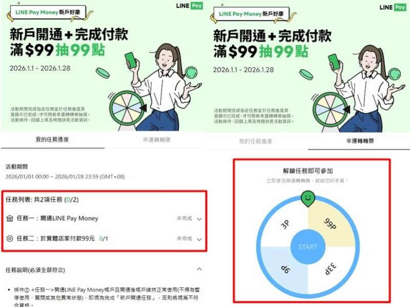 （圖取自LINE PAY MONEY APP）