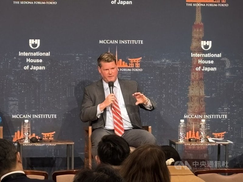 日本首相高市早苗在國會的「台灣有事」答詢遭中國強烈反彈。美國國防部（現稱戰爭部）前助理部長薛瑞福（圖）15日表示，高市的發言合理，不應該收回，何況一旦對中國讓步，就得面對無止盡的要求。中央社記者戴雅真東京攝　115年1月15日