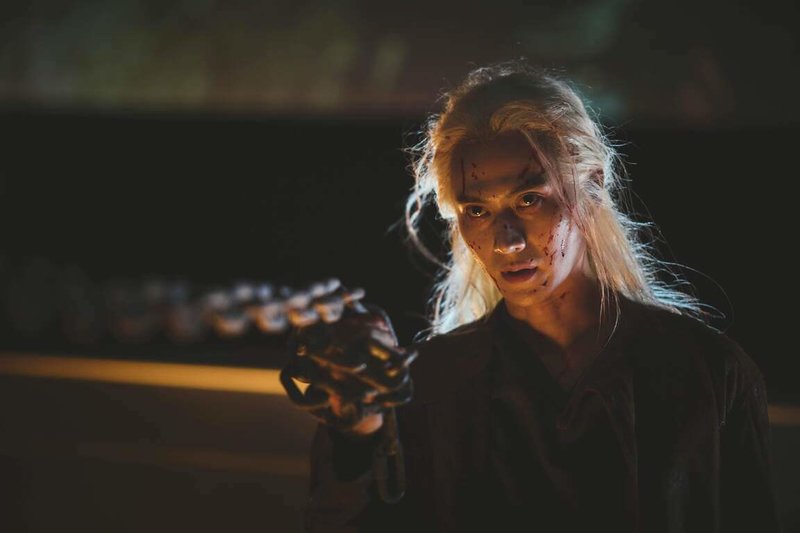 演員劉冠廷（圖）在改編自同名小說的電影「功夫」中飾演有一頭金色長髮的反派角色，開拍前還特別接受高強度動作訓練。（麻吉砥加提供）中央社記者王心妤傳真　115年1月15日