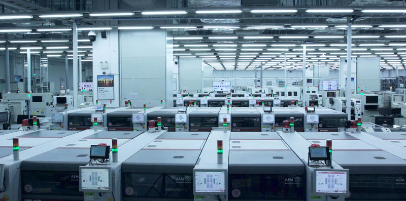 鴻海16日宣布，世界經濟論壇（WEF）公布最新燈塔工廠名單，鴻海旗下工業富聯越南北寧廠，獲認證為燈塔工廠，集團燈塔工廠累計總數達到9座。（鴻海提供） 中央社記者鍾榮峰傳真　115年1月16日