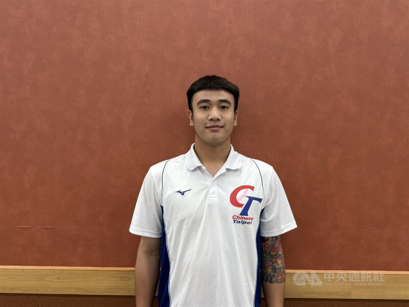 日職福岡軟銀鷹隊台灣投手張峻瑋。（中央社檔案照片）