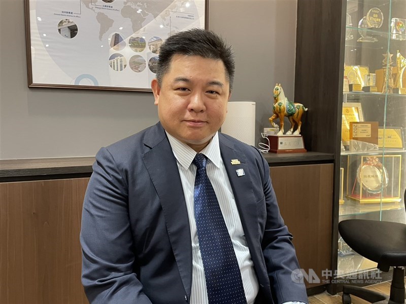 圖為華城電機總經理許逸德。（中央社檔案照片）