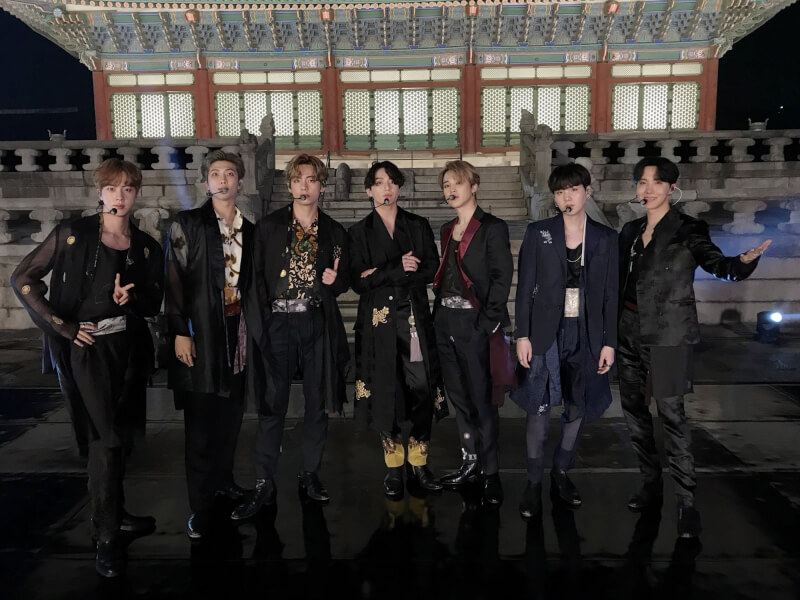 韓國天團防彈少年團。（圖取自x.com/bts_bighit）