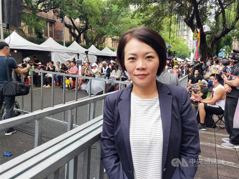 民進黨台北市議員簡舒培被控違反政治獻金法，台北地檢署調查後依罪嫌不足予以不起訴處分。（中央社檔案照片）