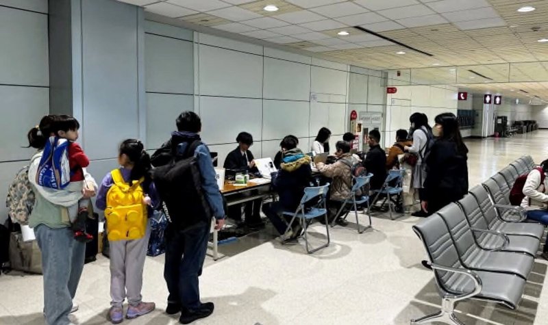 桃園國際機場公司表示，29日起至2月25日將再次實施「台日機場入境事先確認」作業，搭乘4國籍航空、15條航線，預計122個航班的旅客可預先在候機室確認入境資料，縮短抵日後審查時間。（桃園國際機場公司提供）中央社記者吳睿騏桃園機場傳真　115年1月20日