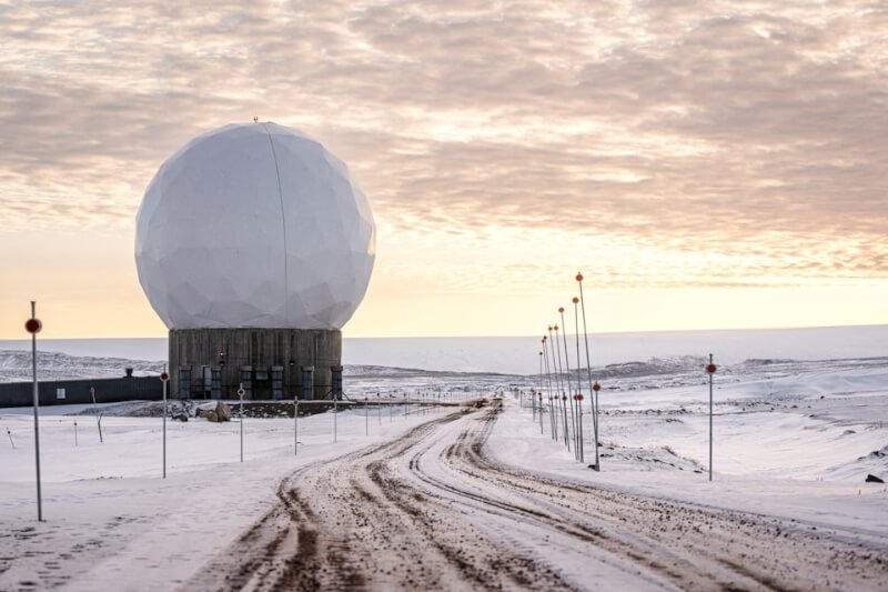 皮圖菲克太空基地。（Ritzau Scanpix/Thomas Traasdahl via 路透社）