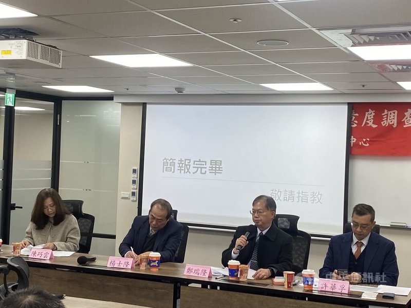 國立中正大學犯罪研究中心21日舉行「民眾對警察維護治安工作滿意度調查發表會」，學者針對隨機攻擊案提出建議，應關注社會安全網無法覆蓋的孤狼族群，並建議輔導被汰除的軍士官兵適應社會。中央社記者黃麗芸攝　115年1月21日