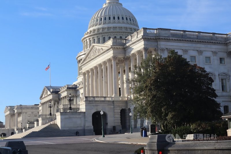美國聯邦參議院外交委員會29日將審議多項法案，其中4項涉及台灣。圖為國會大廈一側。中央社記者鍾佑貞華盛頓攝 115年1月21日