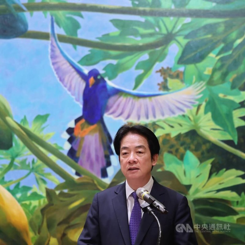 總統賴清德（圖）22日在總統府接見社團法人中華民國工業協進會成員，致詞時強調政府致力改善工商業的經營環境。中央社記者王飛華攝　115年1月22日