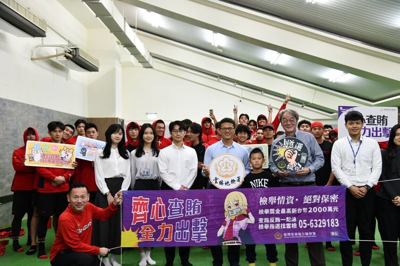 中華職棒味全龍隊為深化球員法治觀念、維護職業棒球清新形象，於春訓期間特別安排「職棒法治教育宣導」講座，22日在雲林斗六棒球場舉行。（味全龍隊提供）中央社記者謝靜雯傳真 115年1月22日