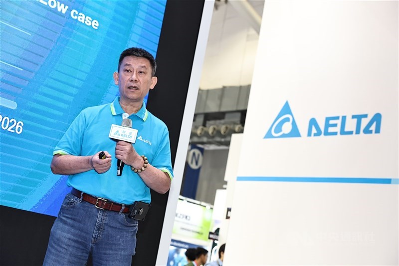 圖為台達電董事長鄭平。 （中央社檔案照片）