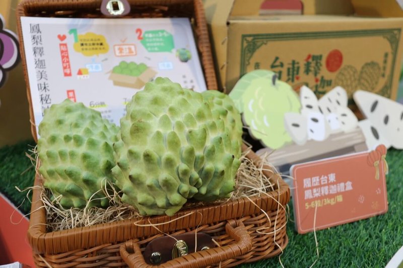 台東鳳梨釋迦外銷受阻，農糧署24日指出，已規劃海外拓銷獎勵，也將啟動擴大內需、多元加工等產銷穩定措施，同時呼籲業者避免過度仰賴單一市場。（農糧署提供）中央社記者吳欣紜傳真　115年1月24日