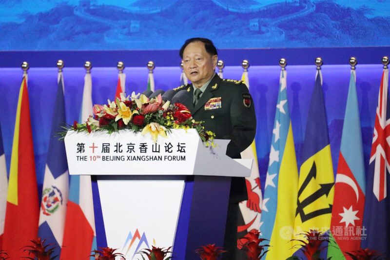 中國國防部24日通報，中央軍委副主席張又俠涉嫌嚴重違紀違法，遭立案審查調查。（中央社檔案照片）