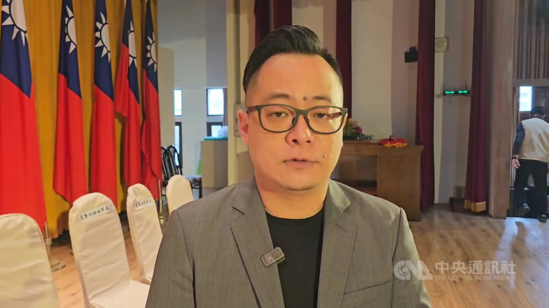 基隆市議會議長童子瑋（圖）26日受訪說，內政部警政署正在修正非直轄市警察繁重加成細節，目標春節前獲行政院核定。中央社記者王朝鈺攝 115年1月26日