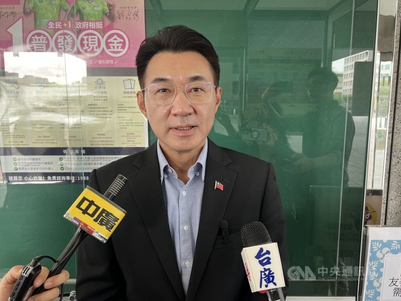 立法院副院長江啟臣（圖）27日表示，立法院還沒收到台美關稅協議，無從審查，相信各黨及各黨團會在守護產業與國家利益優先前提下審查，這些民主必要過程不必然要阻擋什麼，而是要讓人民知道到底談了什麼。中央社記者郝雪卿攝 115年1月27日