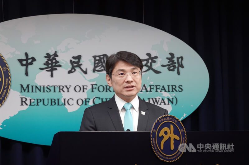 外交部發言人蕭光偉。（中央社檔案照片）