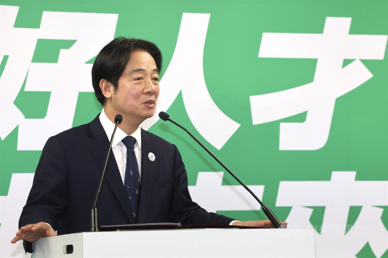 兼任民進黨主席的總統賴清德。（中央社檔案照片）