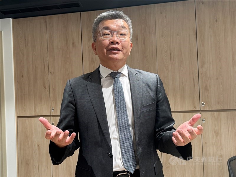 圖為民進黨立委蔡其昌。（中央社檔案照片）