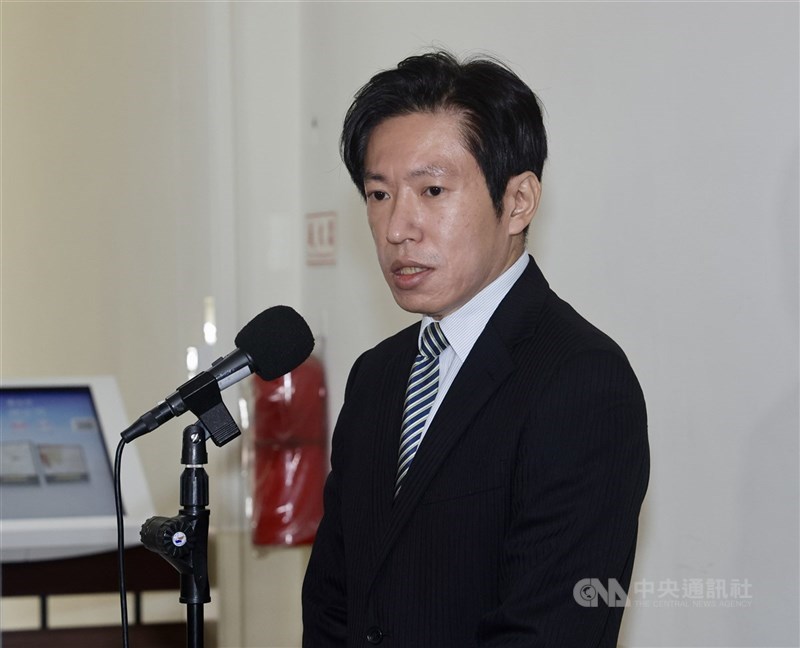 圖為行政院秘書長張惇涵。（中央社檔案照片）