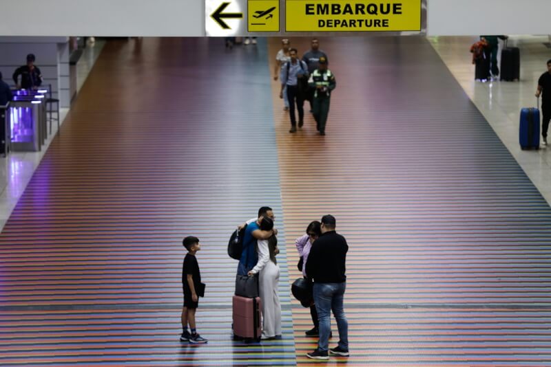 美國航空計劃恢復飛往委內瑞拉的航班。圖為委內瑞拉機場。（美聯社）