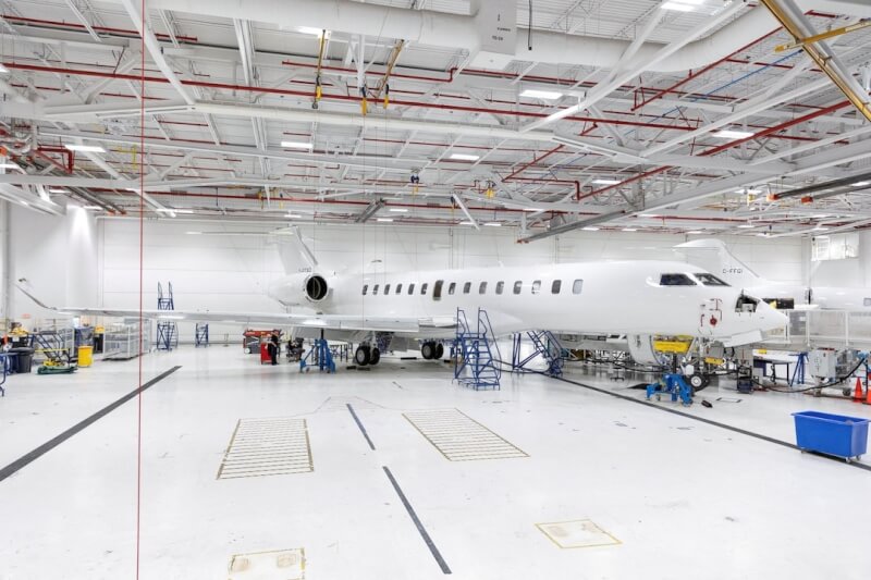 圖為龐巴迪Global 7500。（路透社)