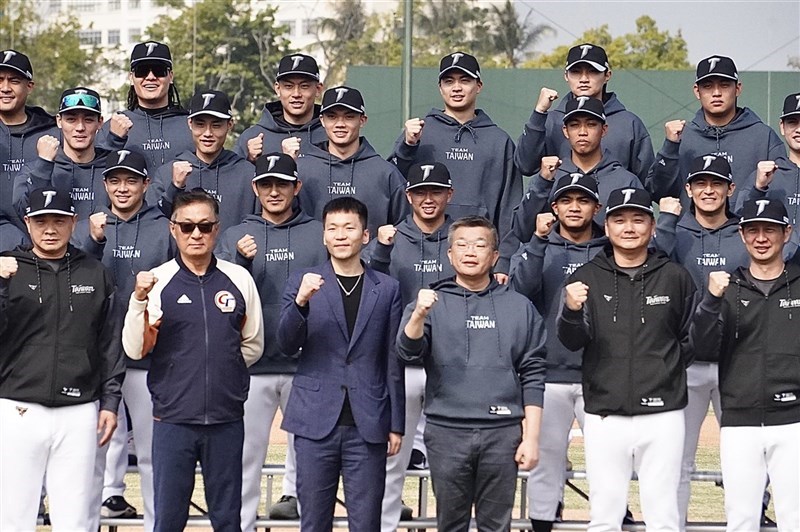 世界棒球經典賽（WBC）台灣隊在高雄國家運動訓練中心集訓，正式30人名單將在2月6日公布。（中央社檔案照片）