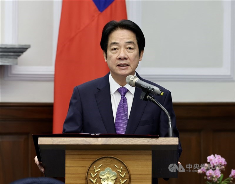 圖為總統賴清德。（中央社檔案照片）