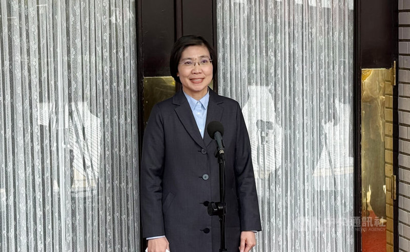 角逐國民黨新竹縣長提名的國民黨立委徐欣瑩（圖）30日表示，願意同意黨內競爭對手、新竹縣副縣長陳見賢所提開放參選主張，希望未來兩人朝這個方向前進。中央社記者王承中攝　115年1月30日