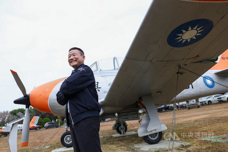 漢翔董事長曹進平從退伍時選擇不帶走勳獎章，到在漢翔建立企業安全文化，都映照出他具高度智慧的處世哲學。中央社記者王騰毅攝　115年1月31日