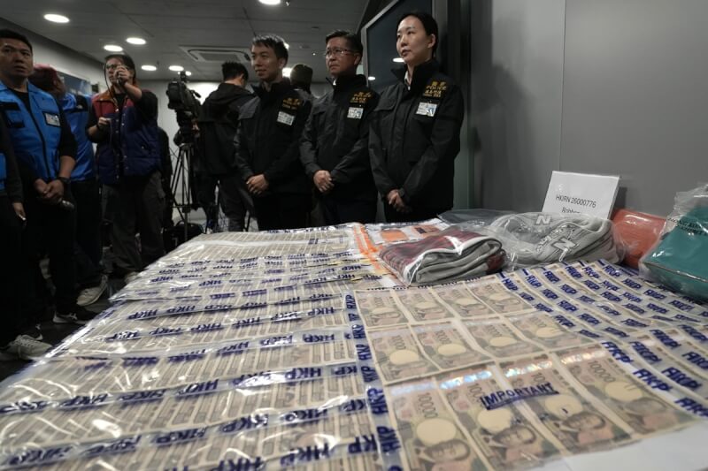 身懷5800萬日圓鉅款的日本民眾在香港鬧區被搶，港警31日宣布逮捕6名嫌犯。（共同社）