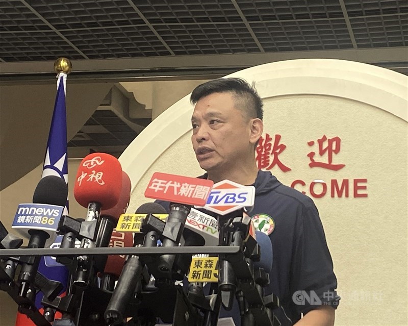 圖為民進黨台北市議員洪健益。（中央社檔案照片）