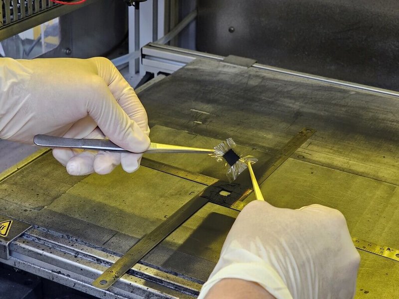 國立中山大學團隊研發新型質子交換膜，打造「只讓質子通行的高速公路」，使質子跑得更快，可為氫能、儲能與電池技術等帶來全面升級。（國立中山大學提供）中央社記者蔡孟妤傳真　115年2月2日