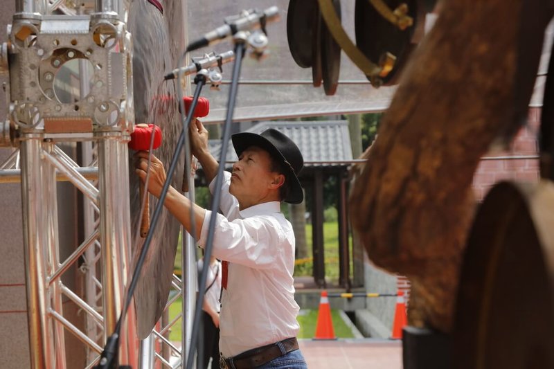 新北市傳統工藝「銅鑼工藝」保存者吳宗霖2日辭世，享年68歲，文化部將頒發旌揚狀。（新北市文化局提供）中央社記者王寶兒傳真　115年2月3日