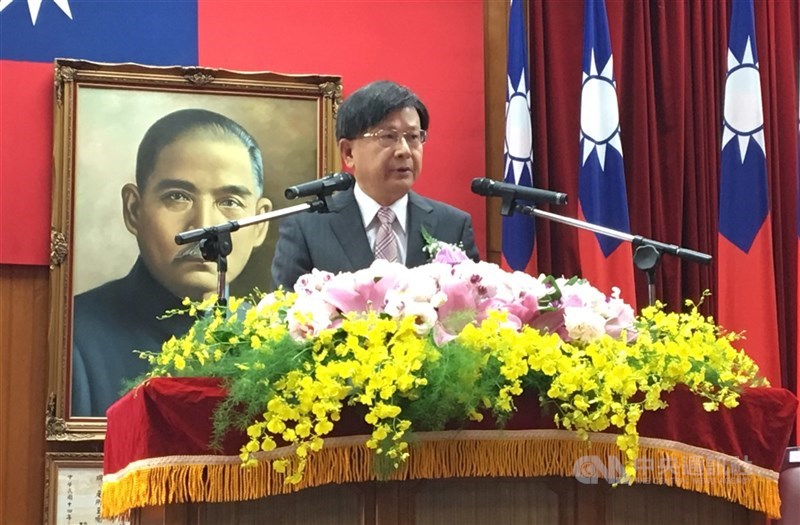 圖為前公懲會委員長石木欽。（中央社檔案照片）