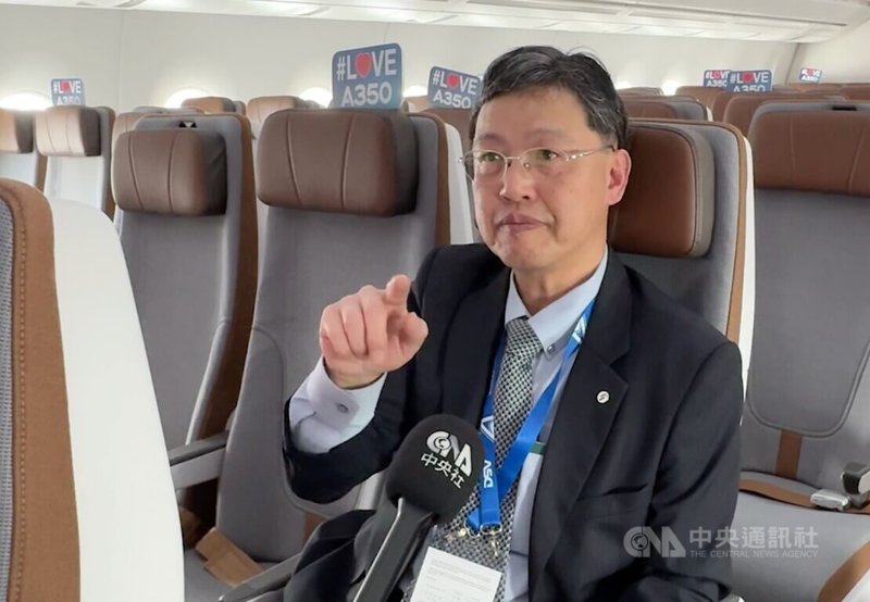 星宇航空參加亞洲最大新加坡航展，星宇航空採購長黃介至表示，全球化是今年的策略，將提升廣體機占比，強化中長程航網布局。中央社記者吳昇鴻新加坡攝 115年2月4日