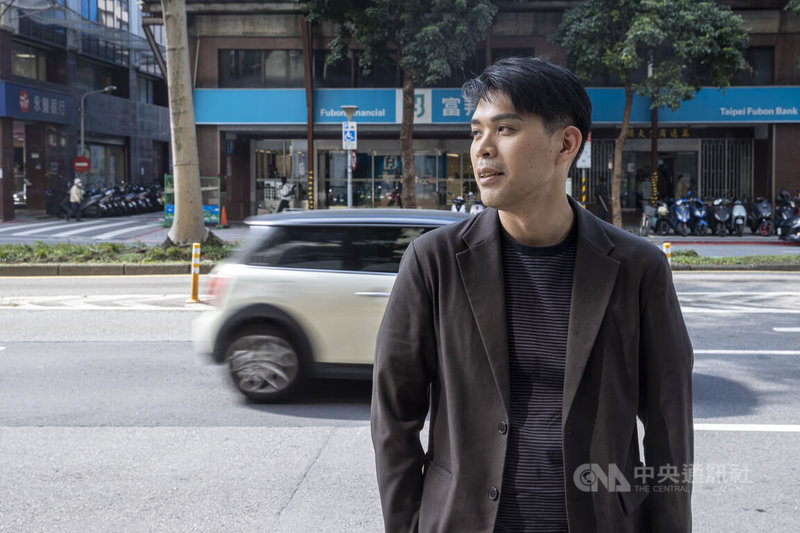 日本國際記者舛友雄大3日接受中央社專訪指出，2022年新冠肺炎期間，上海等地封城加劇中國人「潤日」的行動。中央社記者鄭清元攝　115年2月4日