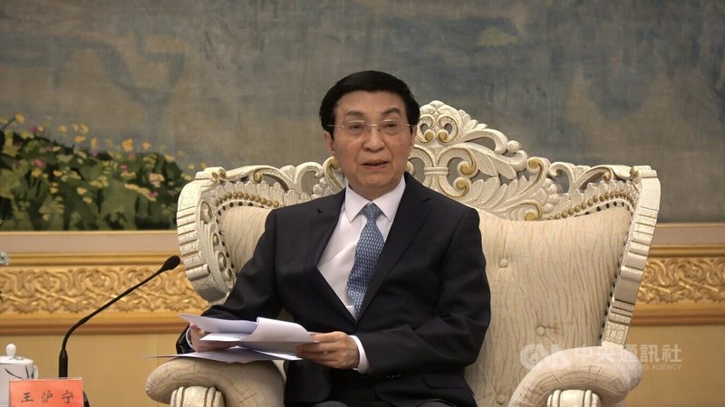 中國全國政協主席王滬寧4日會見率團到訪北京的國民黨副主席蕭旭岑一行。圖為王滬寧。中央社記者呂佳蓉北京攝 115年2月4日