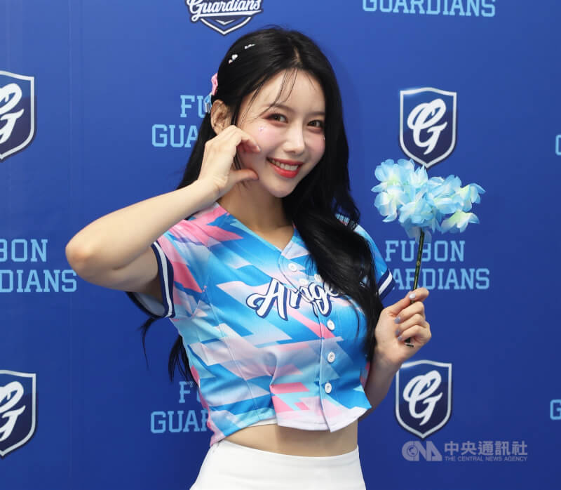 韓籍啦啦隊李雅英。（中央社檔案照片）