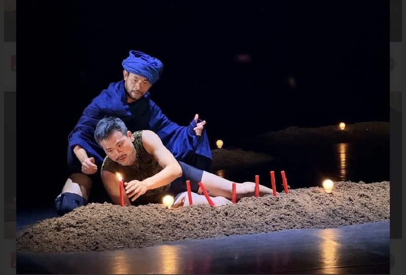 台灣驫舞劇場藝術總監暨編舞家陳武康舞作「野台羅摩」受邀在比利時列日劇院演出，受到熱烈迴響。（驫舞劇場提供）中央社記者趙靜瑜傳真  115年2月5日