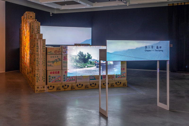 高雄市立美術館5日揭曉「2026高雄獎」獲獎名單，首獎得主陳亮璇作品「橫山豐水」以日本水梨在台嫁接歷程隱喻土地關係。（高美館提供）中央社記者林巧璉傳真　115年2月5日