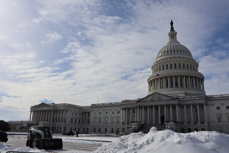 美國聯邦眾議院「科學、太空暨科技」委員會4日通過「美國國家航空暨太空總署」（NASA）授權法案，並納入跨黨派的「台美太空援助法案」。圖為國會大廈。中央社記者鍾佑貞華盛頓攝　115年2月5日