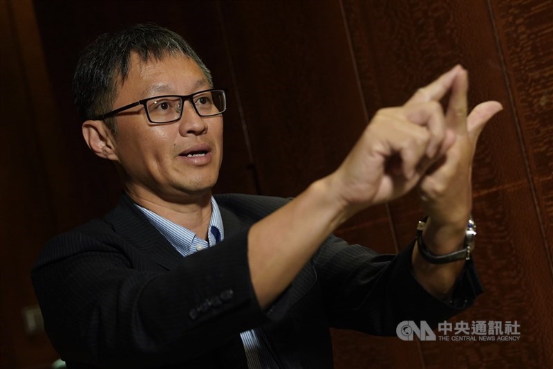 圖為群聯執行長潘健成。 （中央社檔案照片）