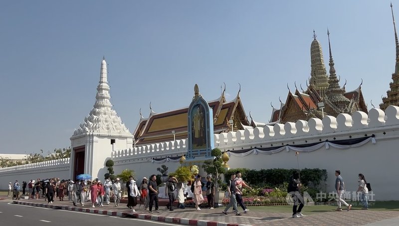 泰國經濟長年倚靠觀光業，國際遊客多年來在亞洲占據領先地位，但近年來，入境旅遊人數下滑。中央社記者李宗憲曼谷攝　115年2月5日