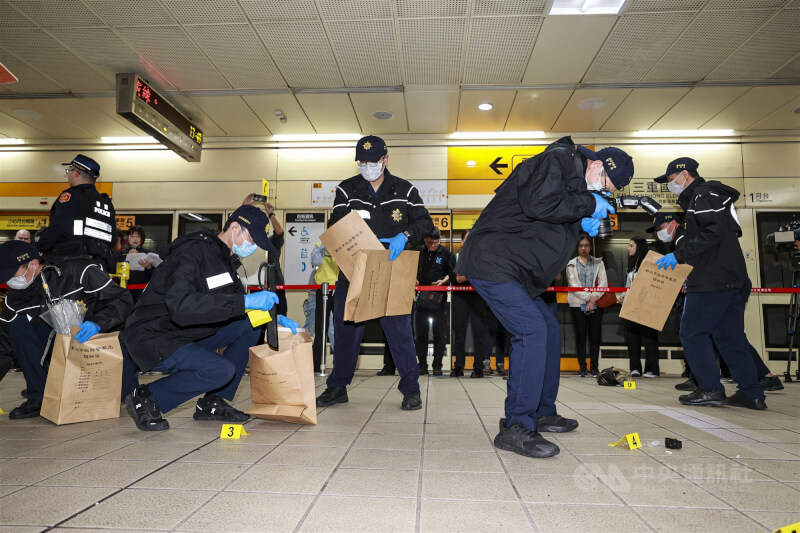 除演練攻擊事件應變處置外，也包含事件發生後，鑑識人員趕往現場採證等環節。中央社記者鄭清元攝　115年2月5日