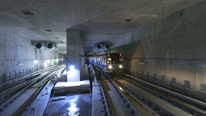 台北市捷運工程局6日表示，信義線東延段7日起以通車後營運時間及班距實際運轉測試一週，期間淡水信義線列車將改由廣慈/奉天宮站發車，時刻表將微調，提醒旅客留意。（台北市捷運局提供）中央社記者陳昱婷傳真　115年2月6日