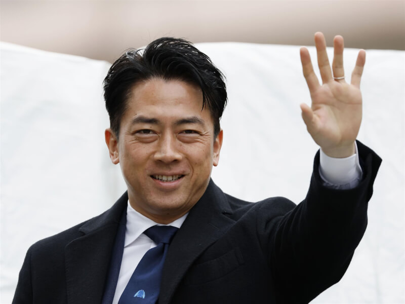 日本防衛大臣小泉進次郎。（共同社）